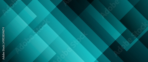 Abstract Dark Teal Geometric Background with Overlapping Diamond Shapes and Rhombus Pattern for Modern Technology Backdrop, Corporate Identity, and Minimalist Web Header Design