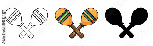 Minimalist black outline icon of two overlapping clouds on a white background, representing weather, sky, or cloud computing technology concepts.