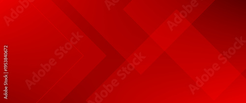 Abstract Red Geometric Background with Overlapping Diagonal Shapes and Subtle Gradients for Modern Business Branding, Professional Corporate Presentation, and Creative Web Header