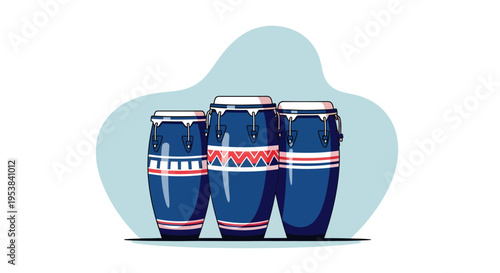 Illustration of three beer bottles.