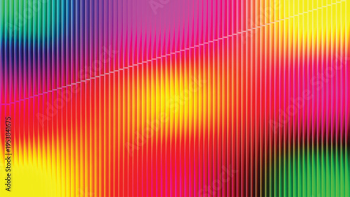 Abstract neon vertical stripes tech background for creative design