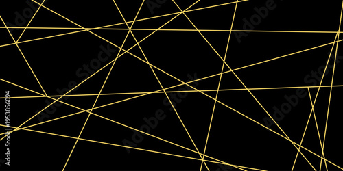 Straight chaotic random golden diagonal line background