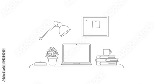 Laptop on a desk with books.