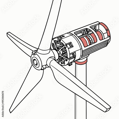 Wind turbine generator renewable energy sustainability