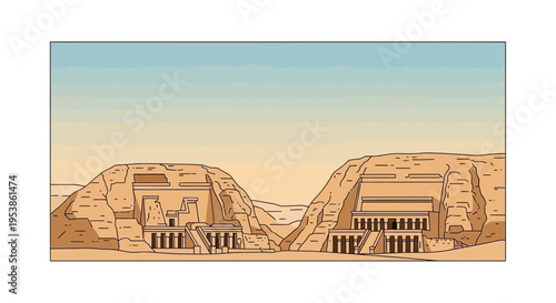 Abu Simbel Temples Ancient Egyptian Architectural Marvels.