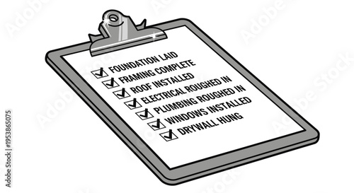 Clipboard with checklist form attached.