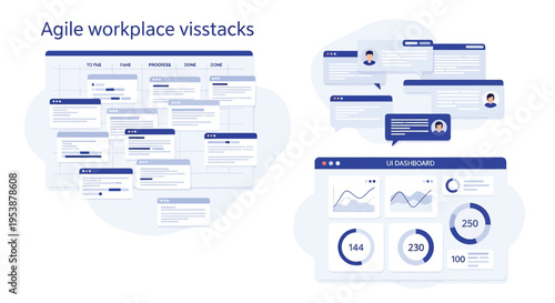 Agile Workplace Visualizations and Data Analytics Dashboard.