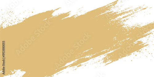 Abstract golden stroke that blends texture to create a sense of artistic dynamism and evokes a feeling of creative energy. 