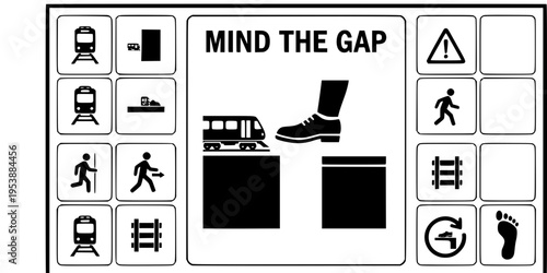 Mind the Gap Railway Safety Instruction
