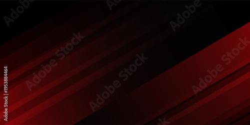 Black red sport background with diagonal speed line and shape. Modern creative trendy design in vector illustration