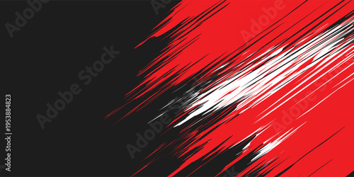 Abstract speed lines style orange color halftone banner design template. pattern texture grunge eps10