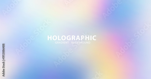 Holographic gradient background 1