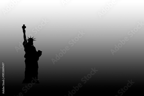 Symbol Icon von der Freiheitsstatue