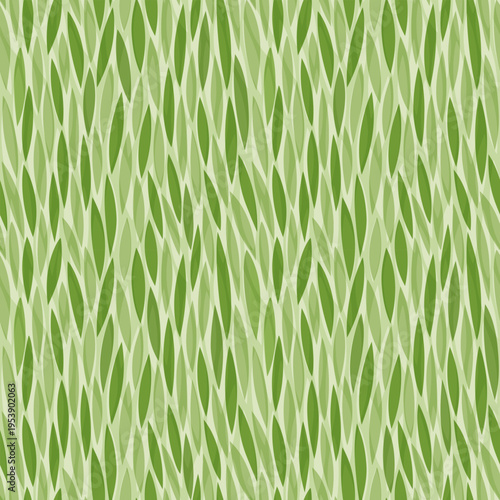 Spring leaf pattern, eco farm seamless background, abstract leafs, grain, tea, wheat, rise, grass field