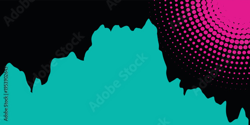 Car sticker wrap banner abstract sporty lines pink blue greenish grunge color combination brush storm thunder modern pattern racing motorsport.