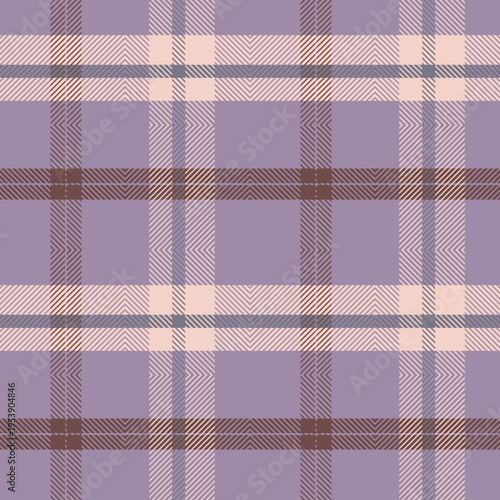 Color twill scotland textile seamless pattern. Fabric texture check tartan plaid. Abstract geometric background for cloth, card, fabric. Monochrome graphic repeating design. Modern squared ornament.