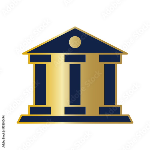 Corporate Legal & Compliance Court Icon – Judiciary and Legal Process UI Symbol