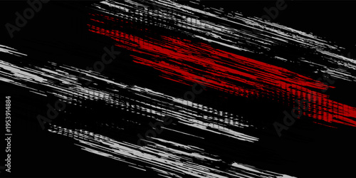 black white and red grunge texture background. vector illustration eps10