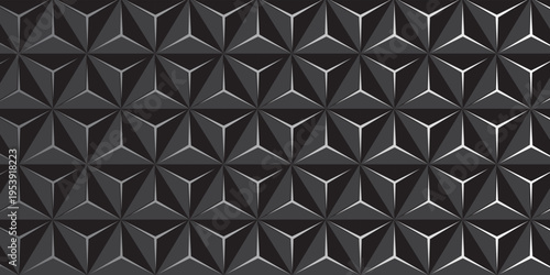 Dark hexagon abstract technology background with bright flashes under the hexagon. Hexagon game vector abstract technology background. modern