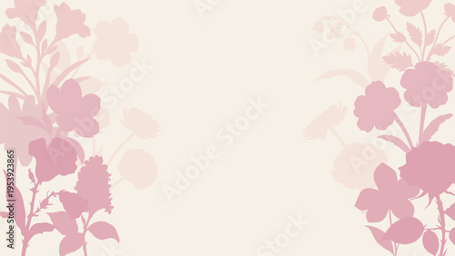 Nice spring art wallpaper, elegant decorative flowers background, fashion spring design