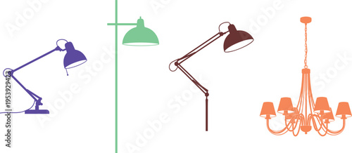 Traditional Hindu ceremonial kalash with marigold garlands and flowing orange cloth decorative festive religious vector illustration isolated on white background