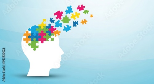 Wallpaper Mural World health day mental health awareness puzzle pieces coming together Torontodigital.ca