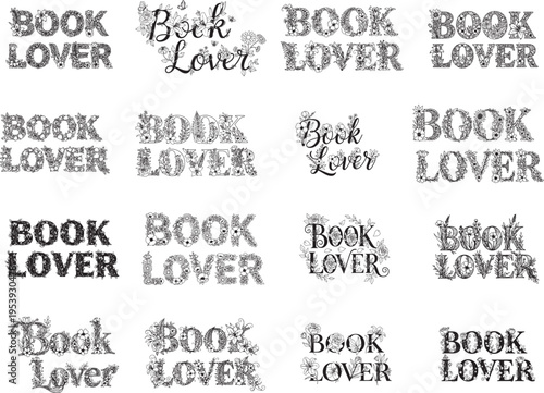 Book Lover Floral Reading