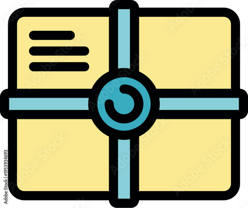 Parcel with tracking device is being shipped, ensuring secure delivery and peace of mind for recipient