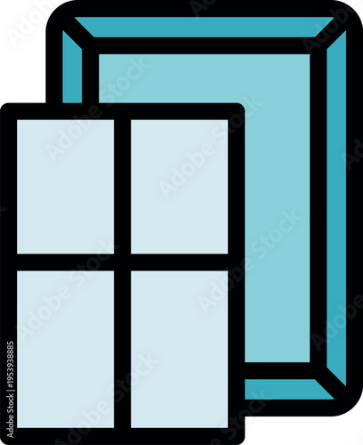 Modern plastic window frames being installed, improving home insulation and energy efficiency