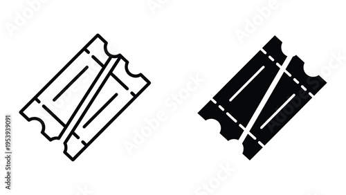 two puzzle pieces connecting flat design vector illustration