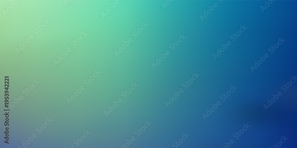 Obraz premium wide horizontal digital abstract image, dark blue, green, and yellow gradations.