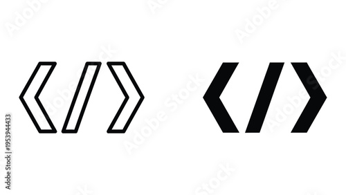 fast forward play button icons flat design vector illustration