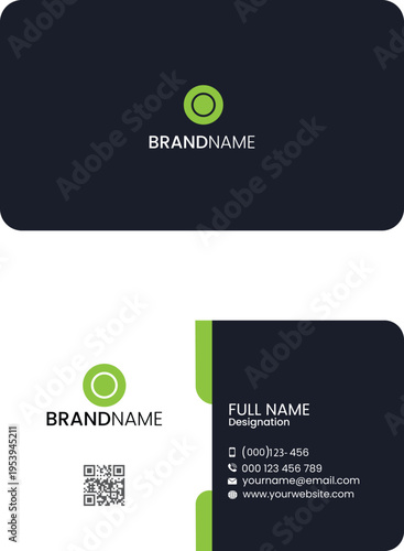 business card template