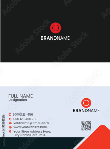 modern business card template