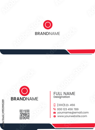 business card template