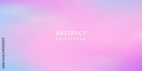 Fluid gradient background. Blurred wave pastel color purple, pink, blue, white. Vector illustration