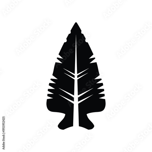 Arrowhead Ancient Tool Symbol Commercial