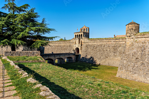 Saint Peter's Castle, Citadel of Jaca, 16th Century star-shaped Fortress, National Heritage Site, Jaca, Huesca, Spain