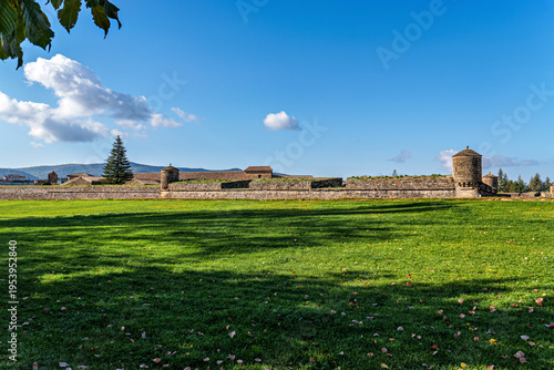 Saint Peter's Castle, Citadel of Jaca, 16th Century star-shaped Fortress, National Heritage Site, Jaca, Huesca, Spain