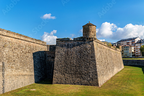 Saint Peter's Castle, Citadel of Jaca, 16th Century star-shaped Fortress, National Heritage Site, Jaca, Huesca, Spain