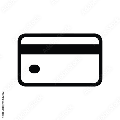 Quadro su tela Credit Card Payment Icon Business