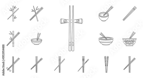 Collection of various kitchen utensils tools.