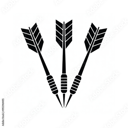Three black arrows pointing upwards in a simple graphic style