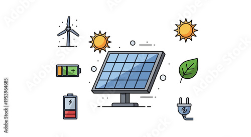 Solar Panel Renewable Energy System.