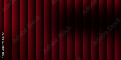 Pink-red gradient on a black background with glossy glass stripes and soft waves, creating a distorted neon effect. An abstract futuristic design with bright transitions