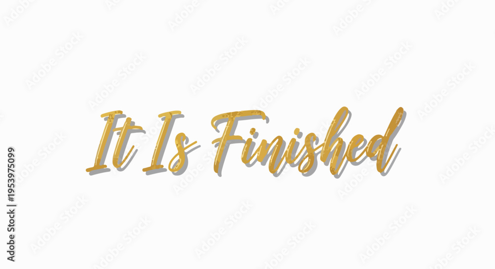 Obraz premium Golden Text 