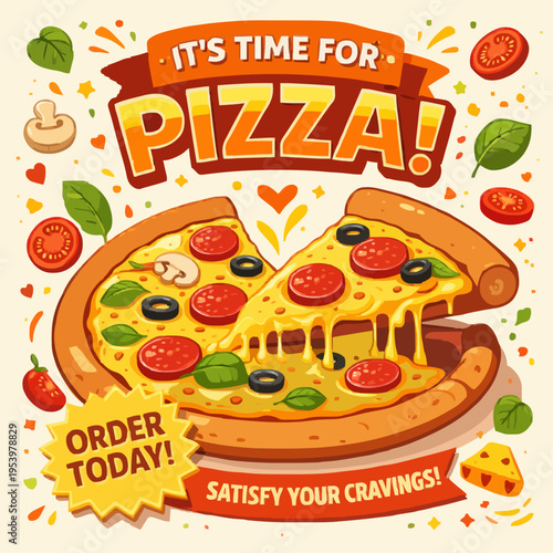 Delicious Pizza Time