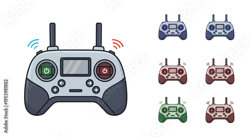 Remote control devices for drone technology.