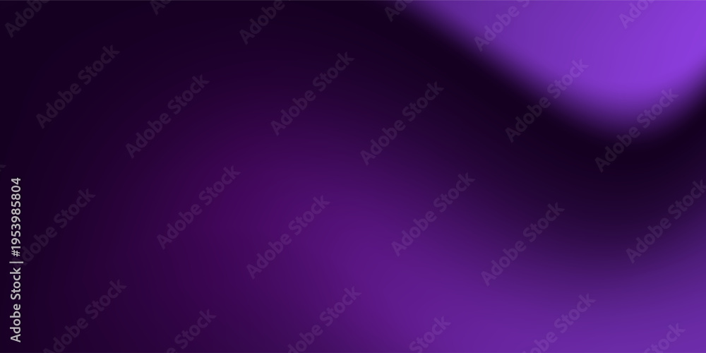 Naklejka premium Soft dark purple gradient background, business technology digital communication template, ai artificial intelligence creative illustration blur brown
