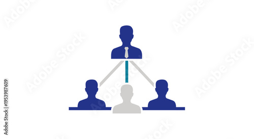 Business team leadership and communication concept.